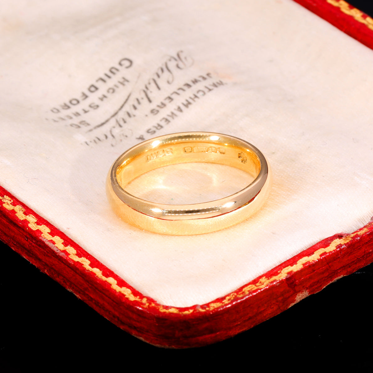The Vintage 1999 6.49g 22ct Gold Wedding Ring