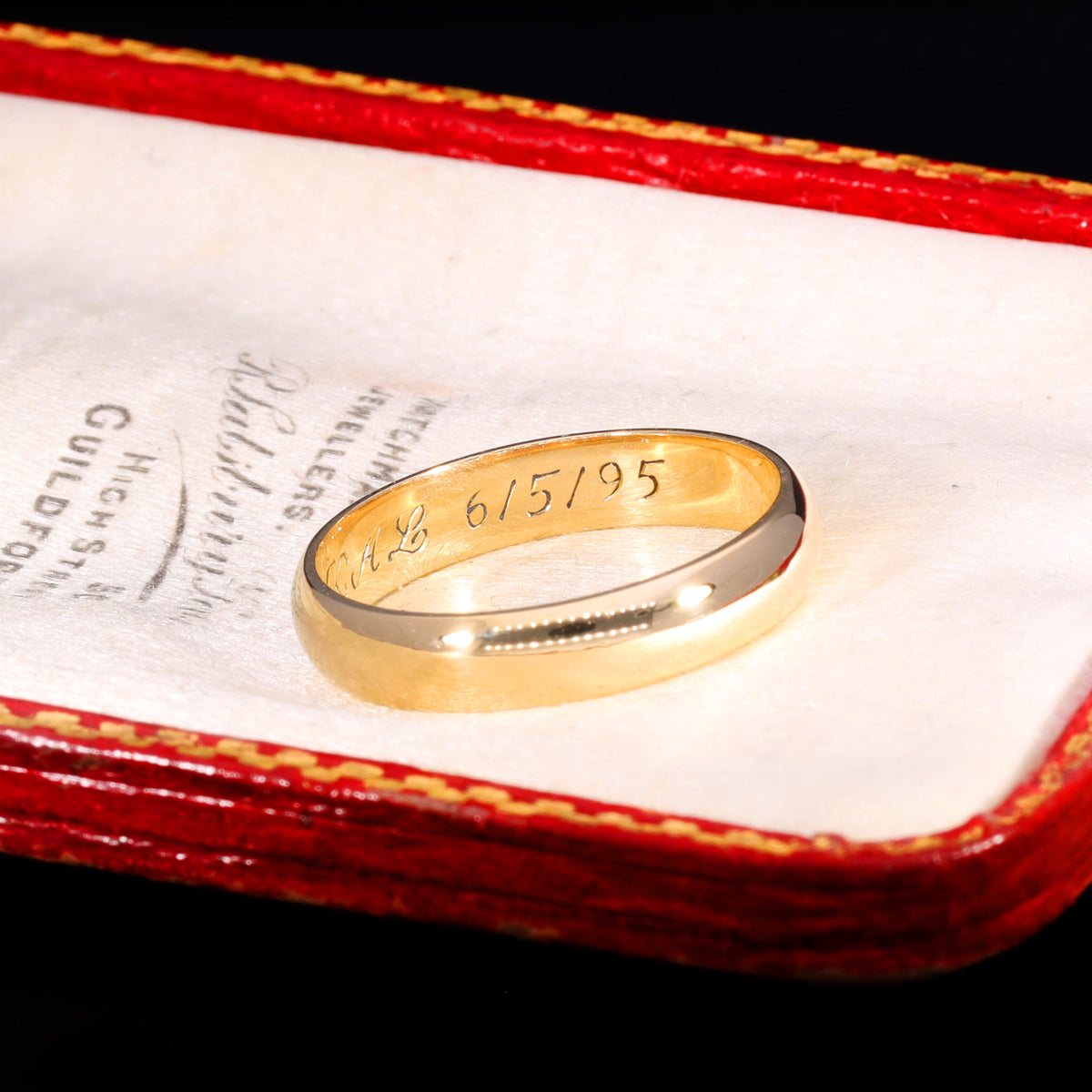 The Vintage 1994 18ct Gold Wedding Ring
