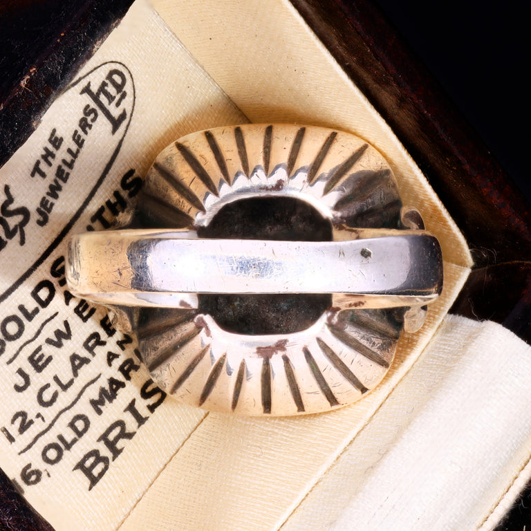 The Antique Georgian 18th Century 'Know Thyself' Memento Mori Ring