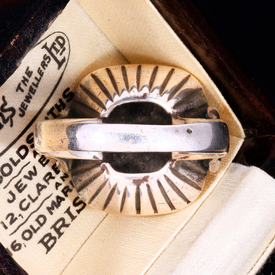 The Antique Georgian 18th Century 'Know Thyself' Memento Mori Ring