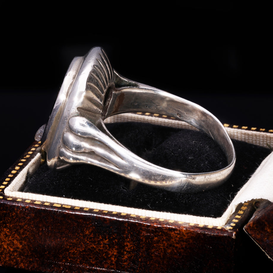 The Antique Georgian 18th Century 'Know Thyself' Memento Mori Ring