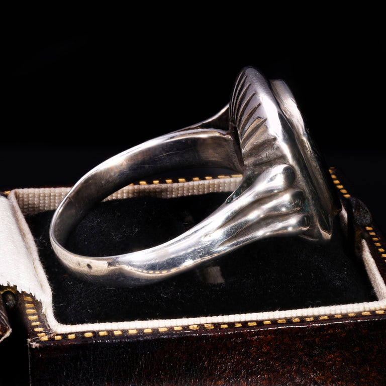 The Antique Georgian 18th Century 'Know Thyself' Memento Mori Ring