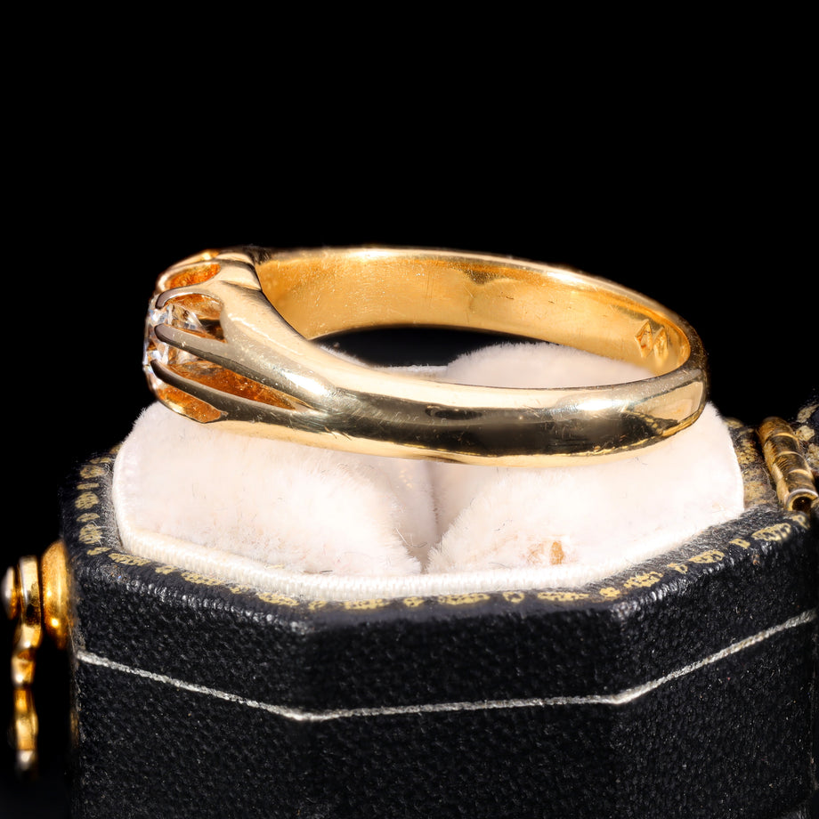 The Vintage Brilliant Cut Solitaire Diamond Classic Ring
