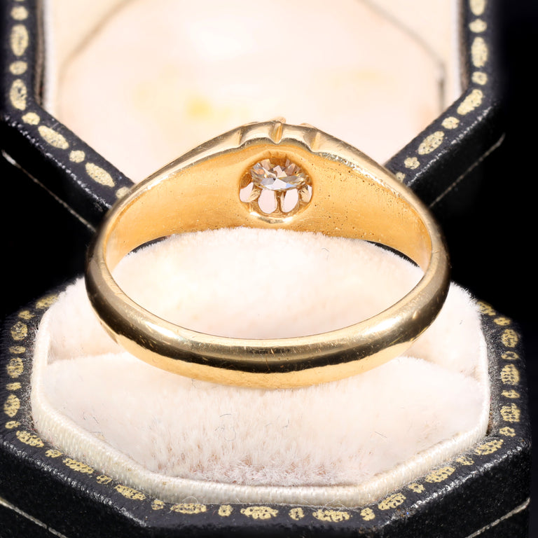 The Vintage Brilliant Cut Solitaire Diamond Classic Ring