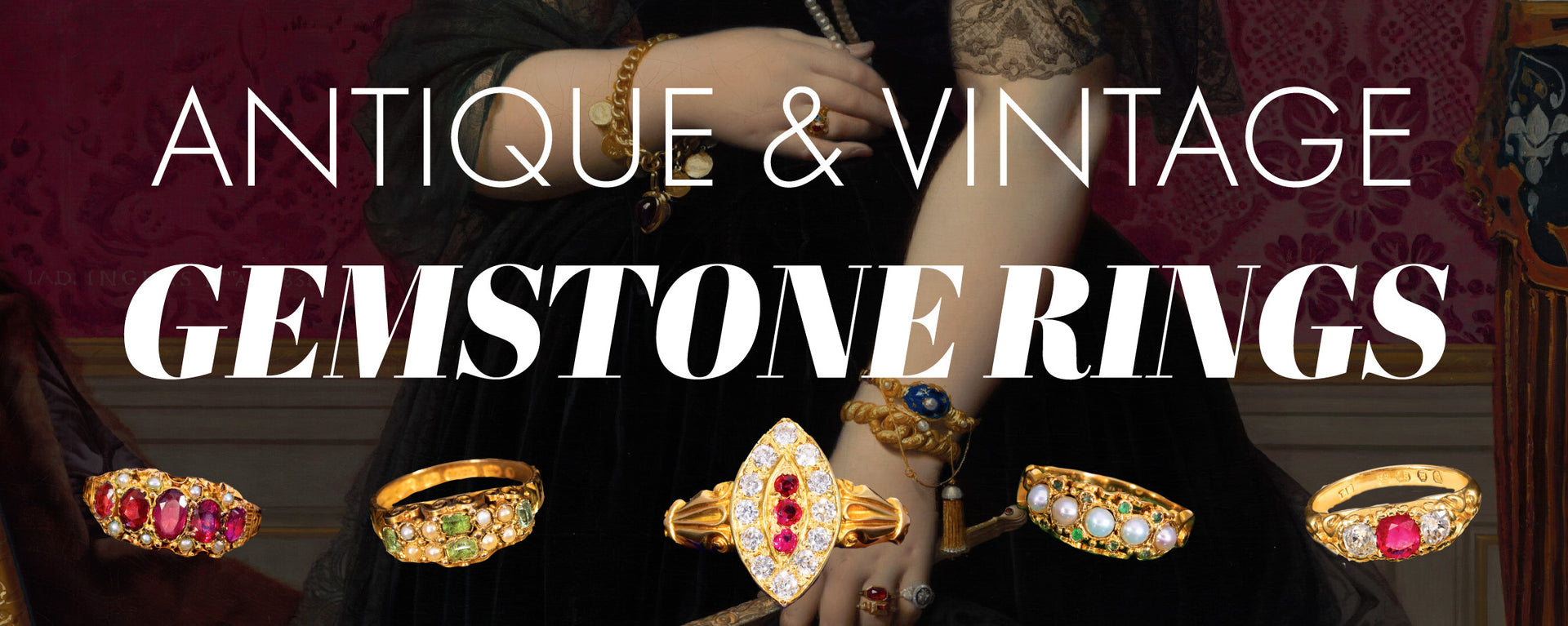 Antique & Vintage Gemstone Rings