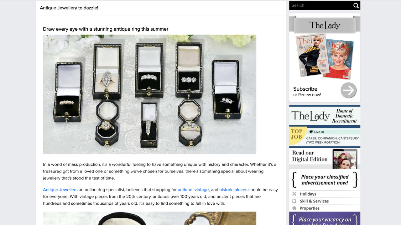The Lady article feature