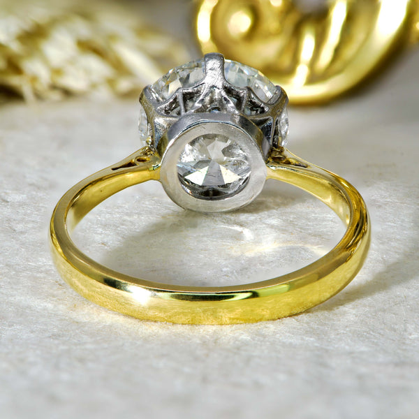 The Big Diamond Ring - Antique Jewellers