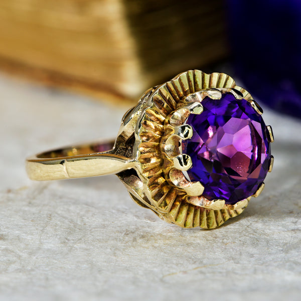 The Vintage Amethyst Allure Ring - Antique Jewellers