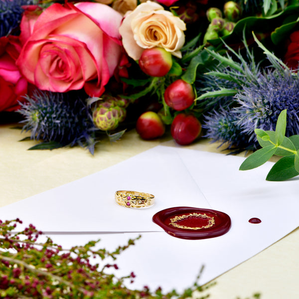 The Antique Victorian 1900 Ruby and Diamond Ring - Antique Jewellers