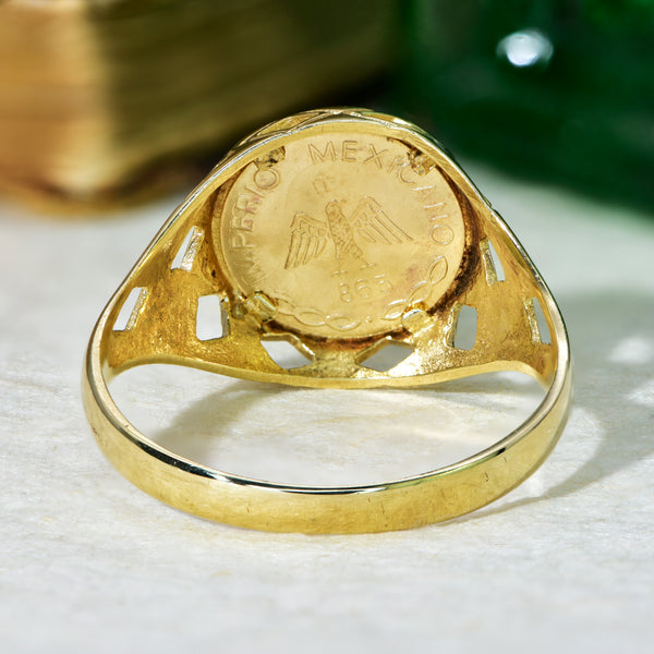 The Vintage 1989 Mexican Maximiliano Signet Ring - Antique Jewellers