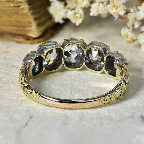The Antique Early Victorian Timeless Diamond Ring - Antique Jewellers